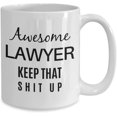 thumbnail image 2 of Lawyer Coffee Mug, Defense Attorney Mug, Lawyer Gifts For Men, Lawyer Gifts For Women, Attorney Gifts, Lawyer Graduation Gifts, Christmas Presents, 2 of 2
