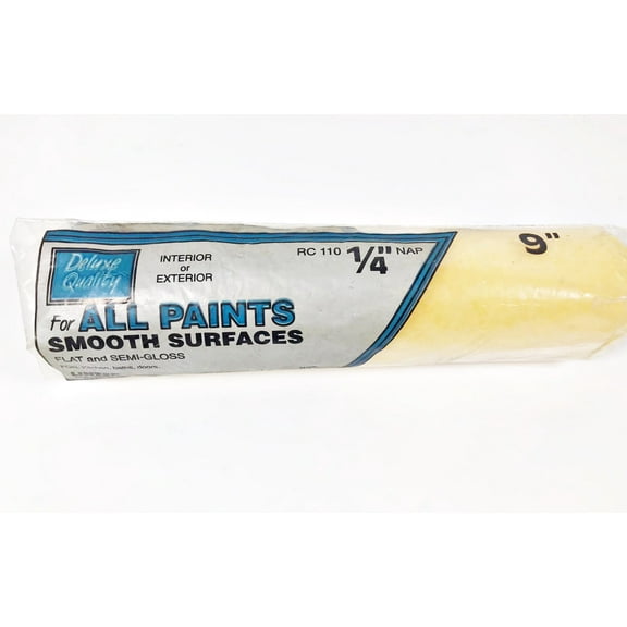 Linzer Wcrc 110 Paint Roller Cover for All Paint, 9"x1/4" *NEW W/O RETAIL BOX