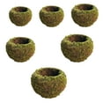 thumbnail image 6 of Moss Decoration Plant Holder Birds Nest For DIY Gardening Decor Ball Flower Pot, 6 of 9