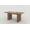 Nut-brown, variant on 70.8" Modern Heavy Rectangle Dining Table for 4-8 People – Wood Kitchen Table with Storage & Fluted Legs-Nut-brown