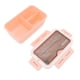 thumbnail image 1 of Fiambrera Térmica, 1400ml 3 Compartimentos Bento Boxes Buen Sellado con Cuchara Palillos para la Escuela para la Oficina LYUMO Cajas para el Almuerzo, 1 of 6