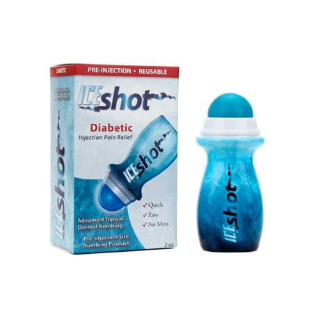 ICESHOT - Pain relief for injections! Great for Diabetic Insulin, Fertility, Botox,