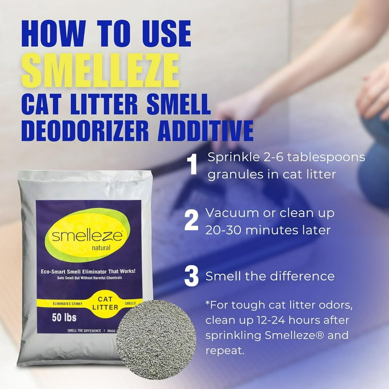 Cat litter smell removal hotsell