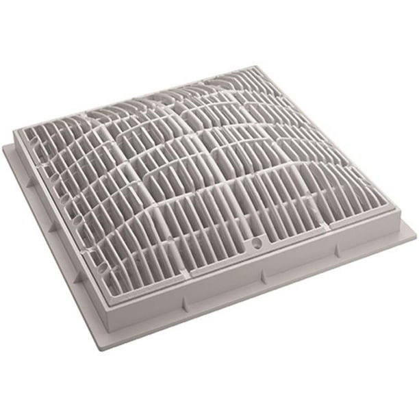 Waterway 642-4720V 12 x 12 Po Grille de Remplacement&44; Blanc - Universel