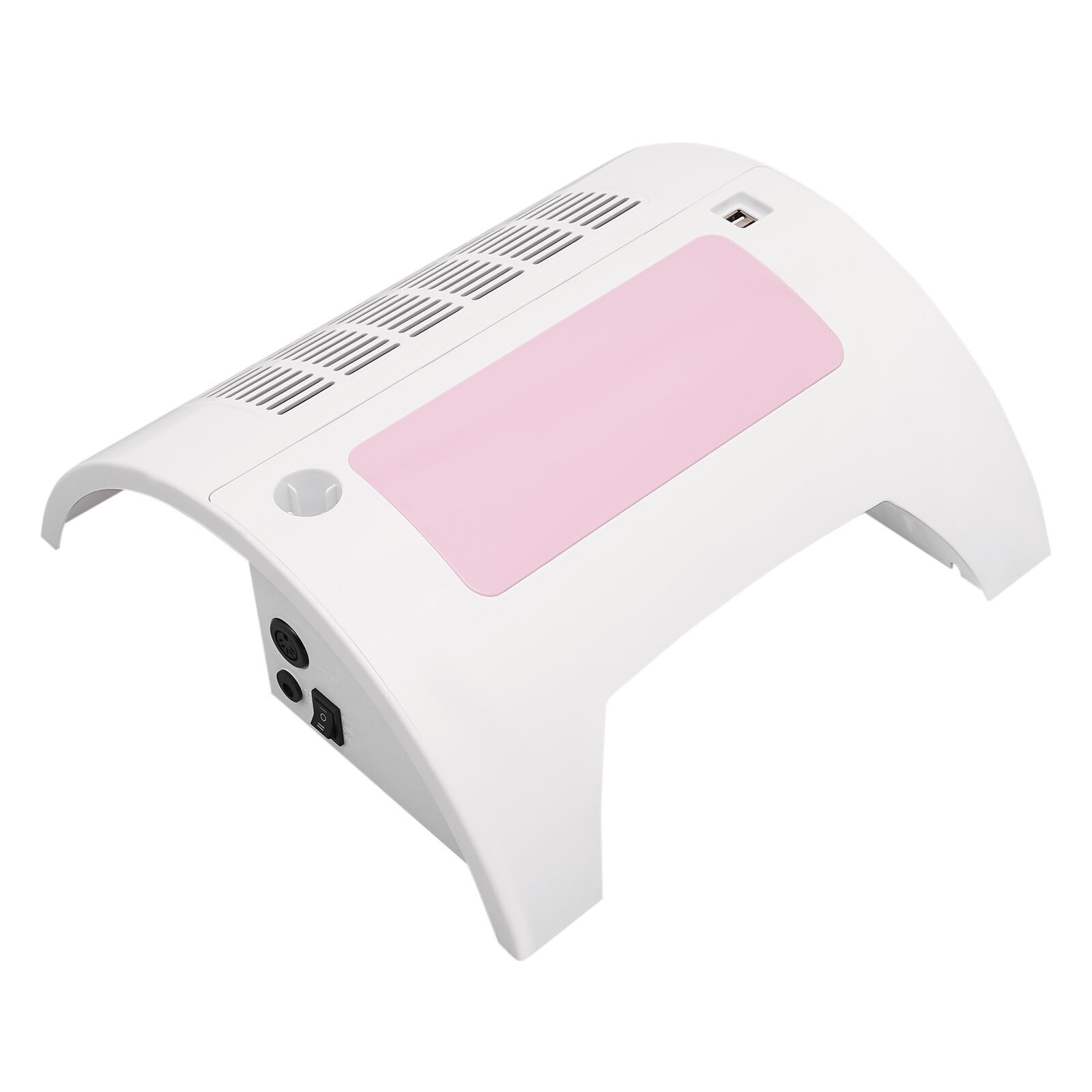5-in-1 Manicure Machine, Timing Drying Nail Gel Machine, Nail Dust Collector, Nail Drill for Polishing, Charging and Lighting Nail Machine w/UV + LED Lamp for Salon & Home(60W)