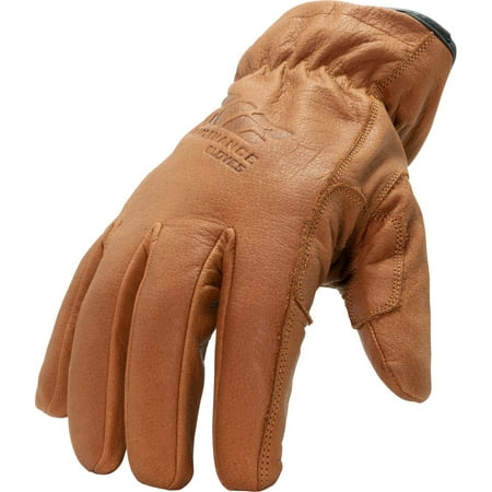 

212 Performance Fleece Lined Buffalo Leather Driver Winter Work Glove TLDWP-08