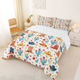 thumbnail image 2 of Homewish Western Cowboy Boots Full Size Comforter Sets,Plants Cactus Bedding Comforter Set,Brown Blue,Reversible,3-Piece,1 Comforter and 2 Pillowcases, 2 of 7