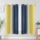 thumbnail image 2 of Cortinas Blackout Estelar Textiler Amarillo/Azul Marino 107x160 cm, 2 of 9