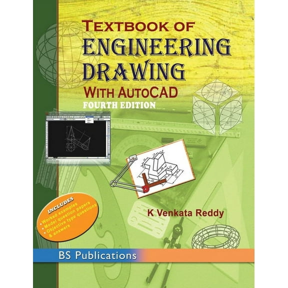 Textbook of Engineering Drawing: with AutoCAD, (Hardcover)