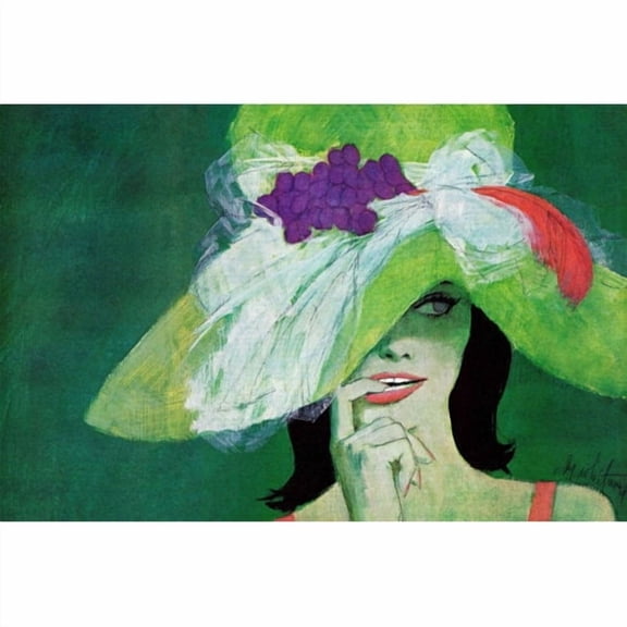 Marmont Hill "Looking the Other Way" by Coby Whitmore Painting Print on Canvas