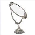 thumbnail image 4 of Vintage Vanity Mirror, EuropeanStyle Metal Retro Dobleado Mesa Mirror Antiguo Con Espelo Cosmético de Doble Cara Giratoria para Aterezo Para El Dormitorio de Baño, 4 of 7