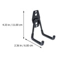 thumbnail image 2 of Raindrops 4Set Black Metal Hook for Garden Tool Storage and Organization, 2 of 8