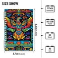 thumbnail image 2 of FORMRS 1-Subject Spiral Notebook 8" x 5" College Ruled 60 Refillable Sheet A5 Hard Cover, 2 Pack, Abstract Eagle, 2 of 7