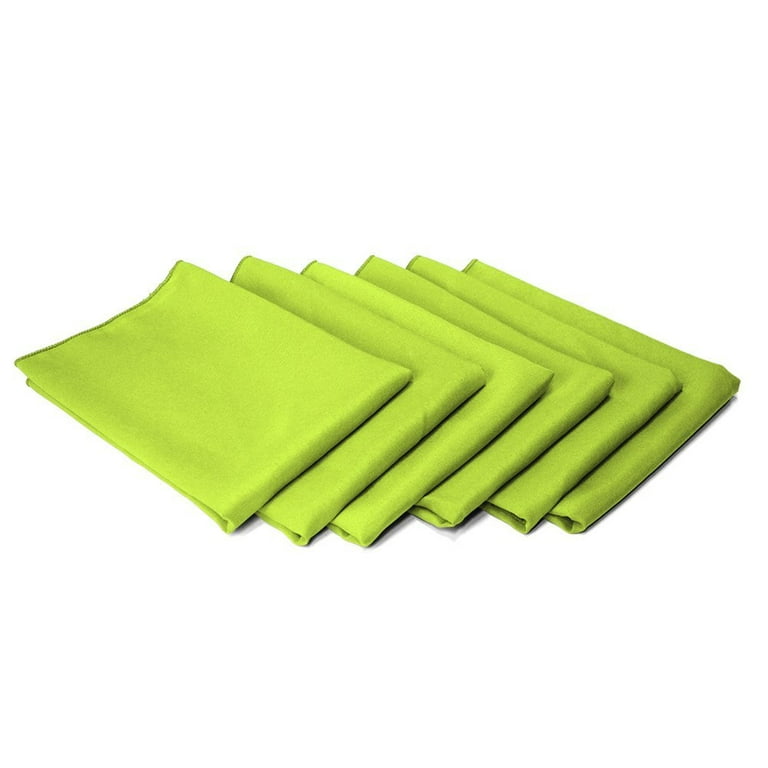 Small Solid Color Cloth Napkins, Set of 4 or 6