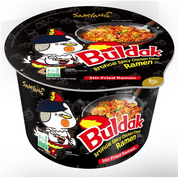 Artificial Spicy Chicken Flavor Ramen Original (Big Bowl)