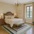 thumbnail image 7 of Addison Rugs Mayfield Premium Machine Washable Transitional Geometric Seafoam Rectangle Rug, 3' x 5', 7 of 7