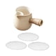 thumbnail image 5 of Tetera de cerámica de 500 ml, tetera de porcelana para hervir agua caliente con filtro de té para Estilo A, 5 of 9