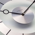 thumbnail image 6 of NEXTIME WALL CLOCK RETRO - METAL & CLEAR GLASS, 6 of 11