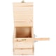 thumbnail image 3 of Caja de cría de pájaros, caja nido de madera, casa, jaula incubadora cálida, suministros para mascotas, 3 of 12