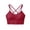 Wine Bra for Women, variant on ATOYSOY Sports Bra Lightly Running Yoga Breathable Push Up Underwear Solid Color Everyday Bra Smoothing Comfort Bra Backless Fitness Workout Seamless Beige
