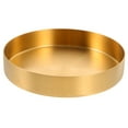 thumbnail image 4 of LEORX Elegant Golden Jewelry Dish Tray Made of Stainless Steel for Desktop and Countertop Use, 4 of 8