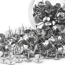 1200 Pcs Thumb Tacks, Push Pins, 3 bottles (400 pieces per bottle, 1200 pieces total).