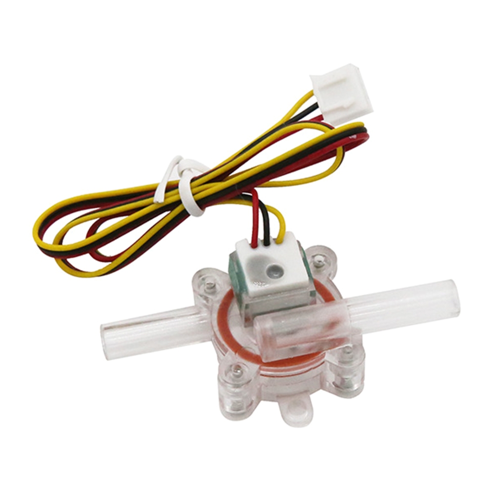 DC2.524V Water Flow Sensor Switch G1/2" Hall Effect Meter Fluid Flow Meter Water Control Switch