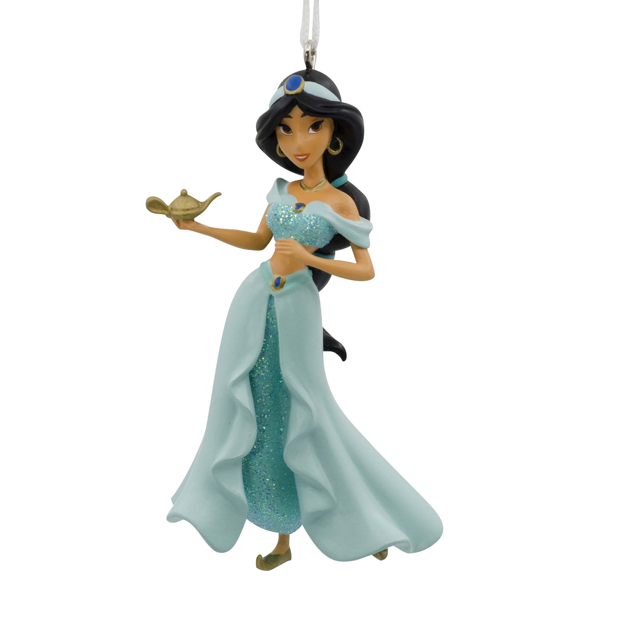 Walt Disney-Shatterproof-NEW Jasmine Aladdin-2019 Hallmark Christmas Ornament 