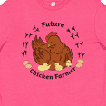 thumbnail image 4 of Inktastic Future Chicken Farmer-Mother Hen and Chicks Youth T-Shirt, 4 of 5