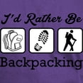 thumbnail image 3 of CafePress - I'd Rather Be Backpacking T Shirt - Men's Classic Graphic Cotton T-Shirt, 3 of 4