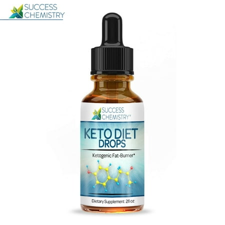 Keto Diet Drops. Diet System with Beta Hydroxybutrate (BHB) Ketone Drops to Burn Fat, Lose Weight, Reduce Cellulite & Increase Energy. Heart