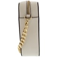 thumbnail image 3 of Michael Kors Jet Set Saffiano Leather Crossbody Bag - Optic White / Gold, 3 of 3