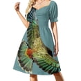 thumbnail image 3 of Vestido de manga corta para mujer de The PDX Carpet, novedad de 2025, vestidos de fiesta holgados, vestido de mujer., 3 of 7