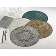 thumbnail image 2 of Fennco Styles Jaipur Handmade Beded Design 15-inch Round Placemat, 2 of 5