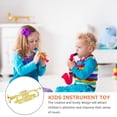 thumbnail image 2 of SHISUYAN Jouet Trompette Simulation Modèle de Trompette pour Enfants Jouet Instrument de Musique pour Enfants, 2 of 9