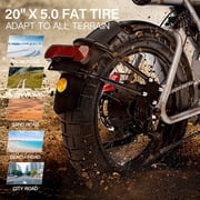 60V 27.5AH Removable Battery,2000W (Peak) Motor COSWHEEL CT20s Electric Bike for Adults, up to 40MPH,100 Miles . Electric Motorcycle, 20 Fat Tire ,with APP UL2849