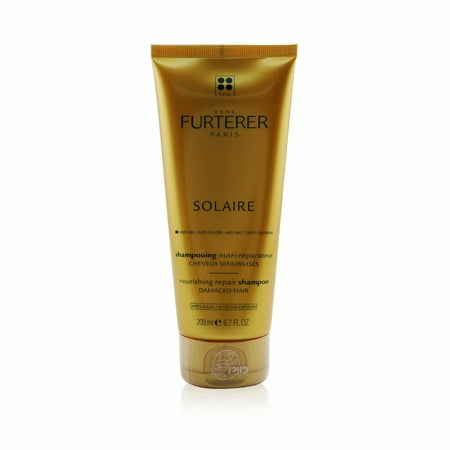 Rene Furterer Women's After Sun Solaire Nourishing Repair Shampoo With Jojoba Wax Hair & Scalp Treatment - 6.7Oz