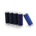 thumbnail image 3 of GÜTERMANN Sew-All Polyester Thread No. 120 Colour Gradient 5-Pack, Dark Blue, 128 m (140 yd), 3 of 3