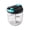 Black, variant on Multi-Function Manual Food Processors ,Portable Hand Pull String Chopper with Cover and Handle, Garlic Press Vegetable Chopper Shredder, for Onions Carrots Gingers Peppers Fruits,30.5 OZ.