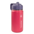 thumbnail image 3 of Thermoflask Stainless Steel Kids 14oz Straw Bottle 2pk Punch,Eggplant, 3 of 6