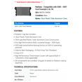thumbnail image 2 of Radiator - Compatible with 2005 - 2007 Ford Freestyle 3.0L V6 2006, 2 of 2
