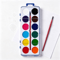 thumbnail image 4 of 3Pcs Watercolor Paint Set - 1Set Washable Gouache Pigment Pan with Brush for Beginners Students Art Supplies 16 Colors, 4 of 4