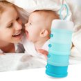 thumbnail image 5 of Dispensador de fórmula para bebés de viaje, contenedor de fórmula portátil, apilable sin derrames, sin BPA, contenedores de refrigerios para bebés y niños Namotu CPB-DE-LYY2384-2, 5 of 5