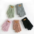 thumbnail image 3 of Guantes de invierno para exteriores con pelo de visón de imitación grueso y cálidos para pantalla táctil, guantes de punto coreanos para teléfono móvil para mujer, 3 of 6