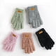 thumbnail image 3 of Guantes de invierno para exteriores con pelo de visón de imitación grueso y cálidos para pantalla táctil, guantes de punto coreanos para teléfono móvil para mujer, 3 of 6