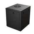 thumbnail image 4 of NavePoint 11.8 in Wall Mount Network Cabinet, 6U, Glass, Black, 4 of 6
