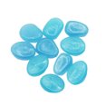 thumbnail image 2 of 20X Glowing Stone Clearance! Nomeni Garden Pebbles Glow Stones Rocks Luminous Pebbles for Walkways Outdoor Decor 20P, Home Decor Promotion Sale! Blue, 2 of 2