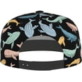thumbnail image 4 of Funny Shark Sharks Baseball Cap Workout Hats with Adjustable Strap for Men & Women Dad Hat Snapback Hat, 4 of 7