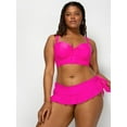 thumbnail image 2 of Women's Smart and Sexy SA625 Longline Underwire Bikini Swim Top (Fuschia Sizzle 36DDD), 2 of 9
