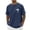 Navy, variant on Raglan Sleeve Birdseye Sport Short Sleeve T Shirt Breathable Athletic Tee For Casual Workout And Daily Wear